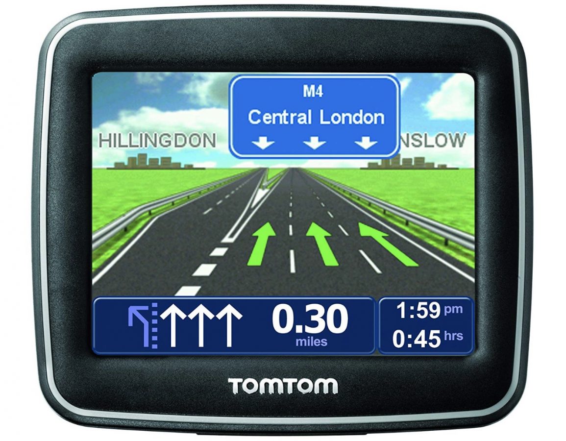 TomTom GPS Image of Directions to Central London