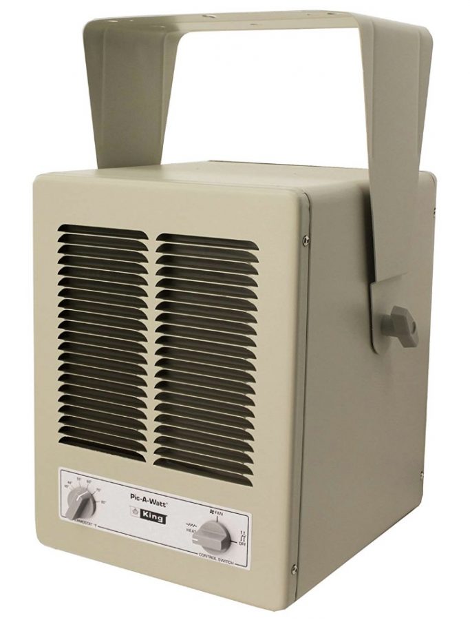 King Electric Single Phase Garage Heater