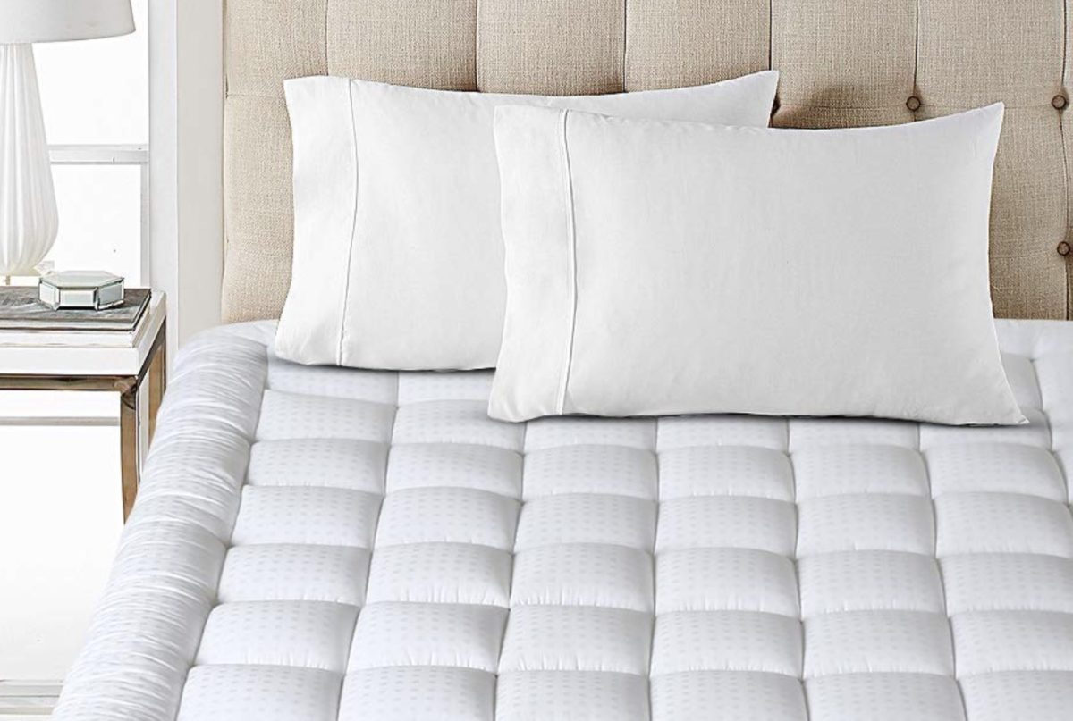 goose pillowtop mattress cover
