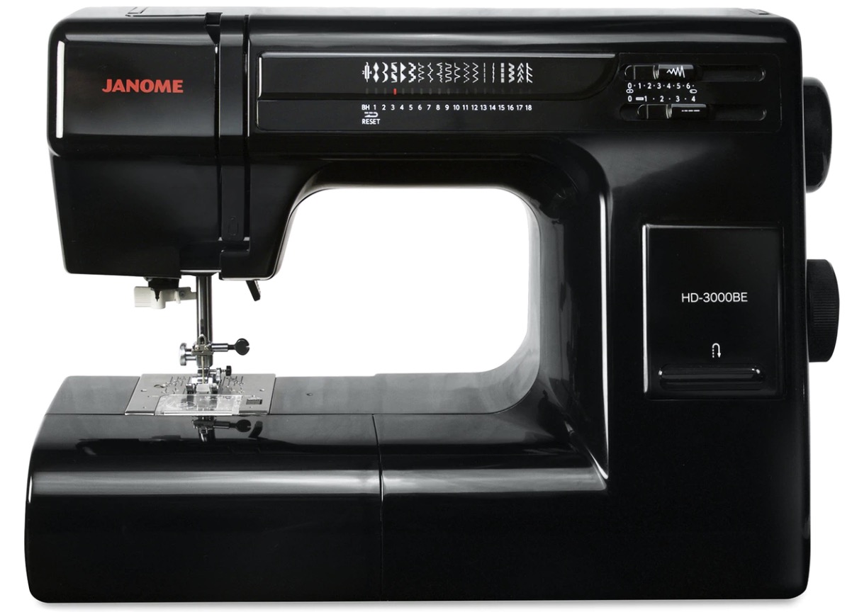 Janome HD3000 Sewing Machine Black