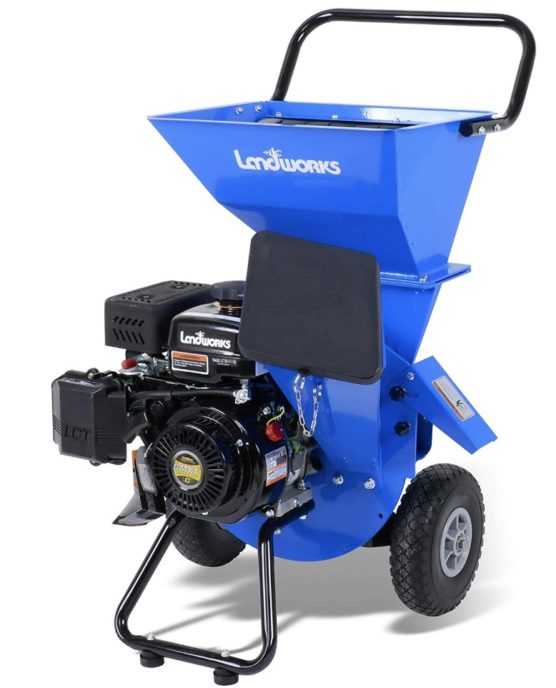 Landworks Super Heavy Duty Gas Powered Wood Chipper Shredder