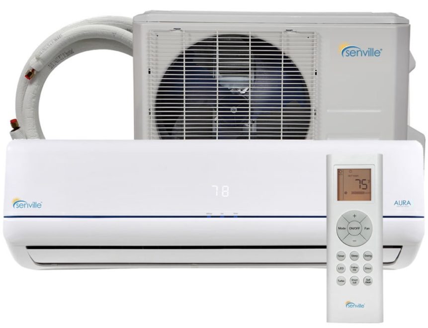 Senville Ductless Mini Split AC and Heat Pump System