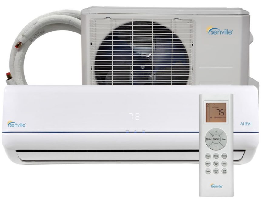 Senville Ductless Mini Split AC Heat Pump System