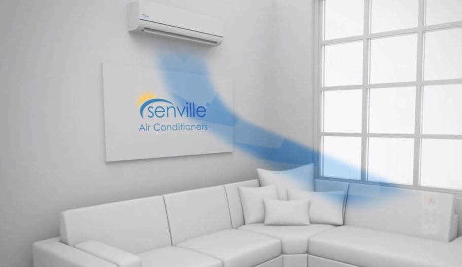 Senville Ductless Air Conditioner Heat Pump System