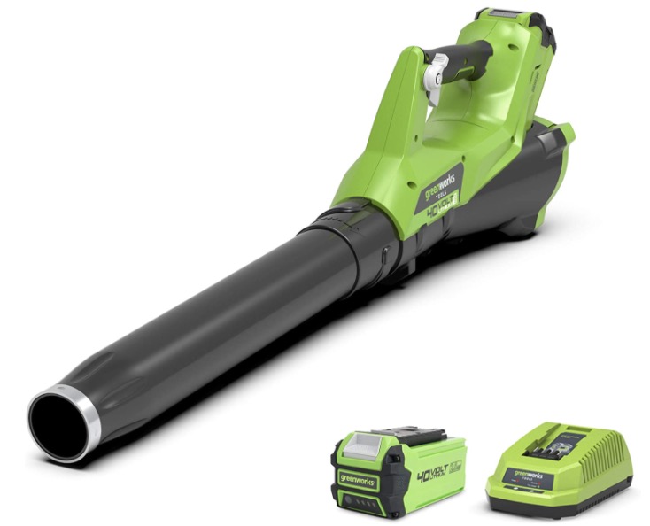 Best Cordless Blower UK - Greenworks Leaf Blower