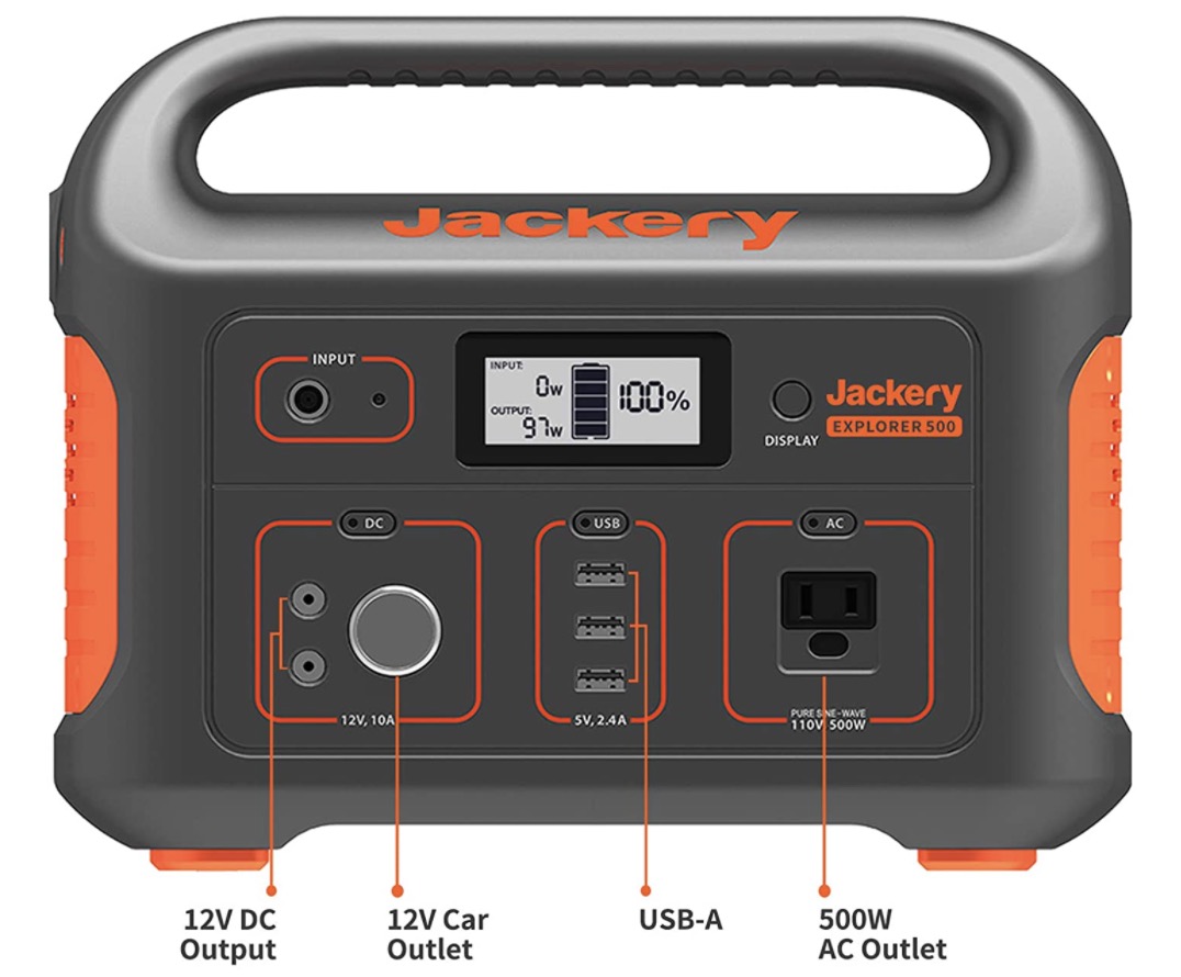 Jackery Explorer 500 Portable Generator